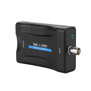 Bnc til HDMI-konverter 1080p videoskærmadapter, overvågningsskærm+usb-kabelsæt