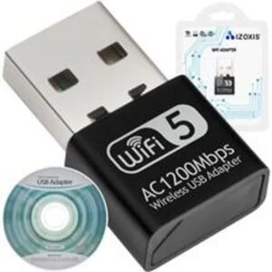 Mobil o Teknik Wifi Adapter USB - 2,4 GHz / 5 GHz - 1200 mbit Black