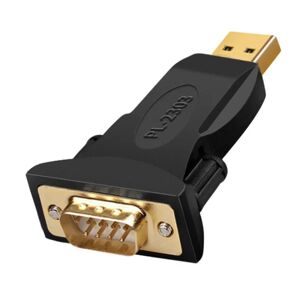 USB til RS232 adapter med chipsæt, USB til DB9 seriel konverter