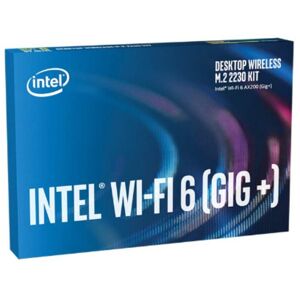 Intel AX200.NGWG.DTK netværkskort Intern WLAN 2400 Mbit/s, Wi-Fi-adapter