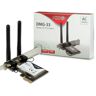 Inter-Tech DMG-33 Intern WLAN 1300 Mbit/s, Wi-Fi-adapter
