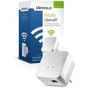 DLAN 550 WiFi - Adaptateur CPL - HomePlug AV (HPAV), IEEE 1901 - Wi-Fi - 2,4 Ghz - Branchement mural