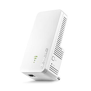 devolo Magic 1 WiFi 5 (ac) Starter Kit : 2x Adaptateurs CPL, Prise Gigogne ( 1 200 Mbits, 2x Fast-Ethernet + 1 Port Gigabit Ethernet, Mesh) idéal  télétravail, gaming, streaming, prise française, Blanc : :  Informatique