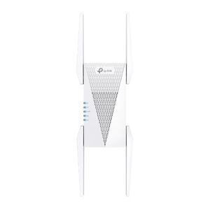 TP-Link RE815XE système Wi-Fi maillé Tri-bande (2,4 GHz / 5 GHz / 6 GHz) Wi-Fi 6 (802.11ax) Blanc 1 Externe Noir