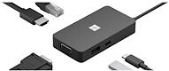 Microsoft USB-C Travel Hub - station d'accueil - USB-C - VGA, HDMI - GigE