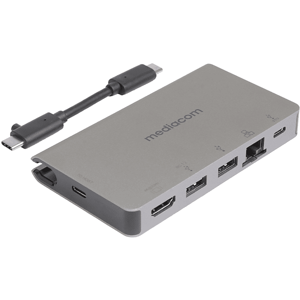 mediacom docking station  multi port adapters