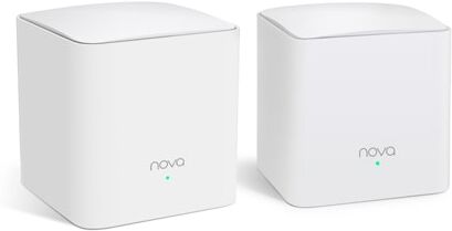 TENDA MW5s(2-pack). Nova AC1200 coppia Wifi Mesh dual band 1000mbps Gigabit fino a 760mt