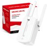 MERCUSYS Mw300Re, Wireless Wifi Extender en Access Point, Single Band Speed 300 Mbps, drie externe antennes, Mimo-technologie, WLAN-afdekking,  Mw300Re, wit, meerkleurig