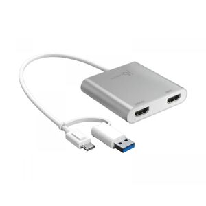 J5create Usb-C Til Dual Hdmi Multi-Monitor Adapter