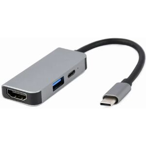 Gembird USB-C till HDMI/USB 3.0/USB-C-adapter 4K UHD