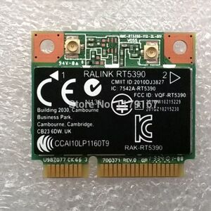 RT5390 802.11b/g/n 1x1 Wi-Fi Adapter Card,P/N670691-001 670285-001