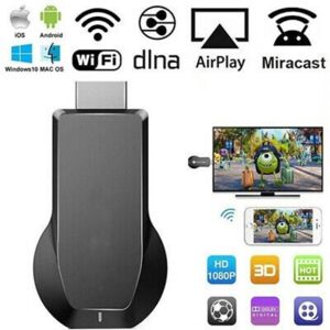 DizoeyoDizoey WiFi 1080P Wireless Display TV Dongle Receiver TV Stick for Miracast for Airplay for M2 Plus tv stick