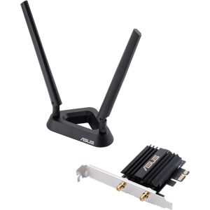 Asus AX3000 Wireless Dual Band PCI Express Wifi 6 + Bluetooth 5.0 Adapter - PCE-AX58BT - 90IG0610-MO0R00