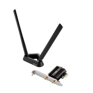 Asus AXE5400 Wifi 6E and Bluetooth 5.2 Tri-Band PCI Express Adapter - PCE-AXE59BT - 90IG07I0-MO0B00