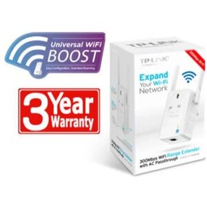 TP-LINK WiFi Range Extender with AC Passthrough