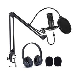 Easypix 62021 Mikrofon Schwarz Studio-Mikrofon