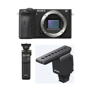 Sony Alpha ILCE-6600 + ECM-B1M Mikrofon + GP-VPT2BT Griff   50,00€ Sommer Cashback   100,00€ Welcome to Alpha-Bonus 1.694,15€ Effektivpreis