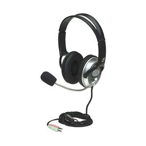 Manhattan Classic Stereoheadset, Flexibles Mikrofon und hohe Audioqualität