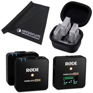 RODE Microphones Mikrofon Rode Wireless GO II Mikrofon-System mit Lade-Case (Spa...