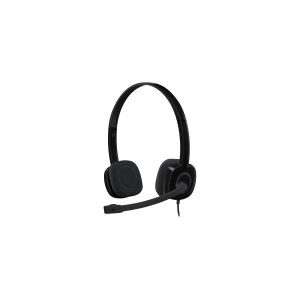 Logitech Stereo H151 - Headset - på øret - kabling