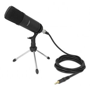 Delock Kondensator Mikrofon - Sort