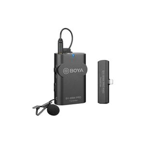 Boya Microphone BY-WM4 2.4G Cravate Omnidirectionnel Système de Micro Sans fil (émetteur + récepteur) 60M Portée efficace - Publicité