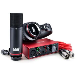 FOCUSRITE - SCARLETT3 SOLO STUDIO - Interface audio - 2 in/2 USB-C et accessoire - Publicité