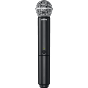 Shure BLX2/SM58-K14 micro sans fil (614 - 638 MHz) - Publicité