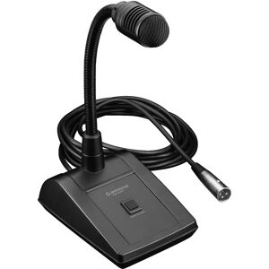 MONACOR PDM-302PTT Microphone de bureau PA - Installation microphones - Publicité