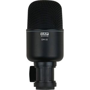 DAP-Audio DM-55 - dynamic kick drum microphone NPA eleve - pour les grosses caisses - son chaud - Microphones pour instruments
