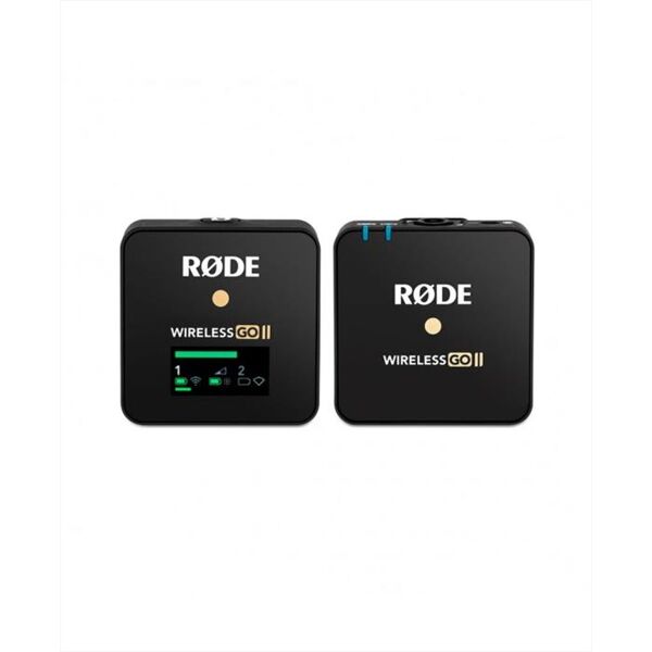 rode sistema microfonico wireless go ii wireless-black