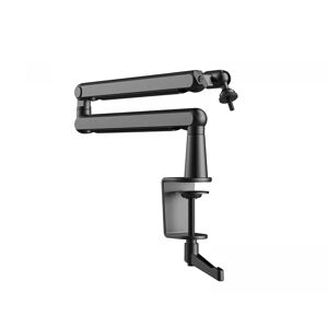 Fifine Low-Profile Boom Arm Stand - Svart Mikrofonstativ