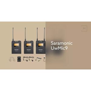 SARAMONIC UWMIC9 (TX9 +TX9 +RX9) trådløst system