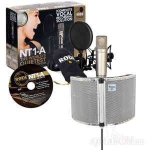 Røde NT1-A Studio Kit bundle m/støyskjerm