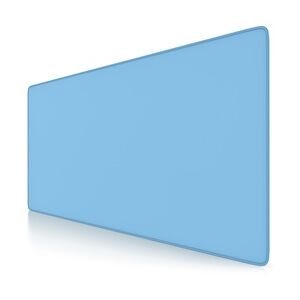 CSL Gaming Mauspad, XXL, 900 x 400 x 3 mm, Schreibtischunterlage, extralarge, waschbar, hellblau