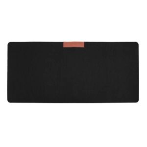 Skrivebordsunderlag / Musemåtte i filt 60 x 30 cm - Forskellige farver 300 * 600mm black