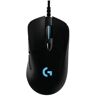 Logitech G403 Hero Raton USB 16000dpi - 5 Botones - Iluminacion LED - Uso Diestro - Cable de 2.10m - Color Negro-910-005633