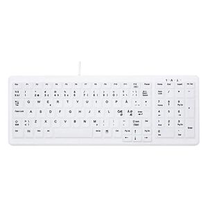 Cherry Active Key MedicalKey AK-C7000 - Clavier - USB - Nordique - blanc - Publicité