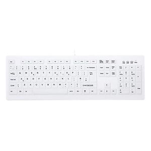 Cherry Active Key MedicalKey AK-C8100 - Clavier - USB - R.-U. - blanc - Publicité