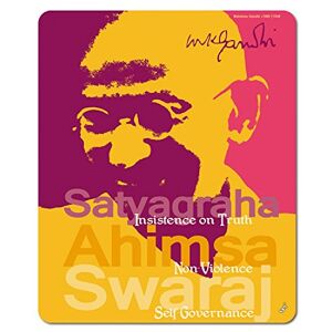 1art1 Mahatma Gandhi Satyagraha, Insistance sur La Vérité Tapis De Souris 23x19 cm - Publicité