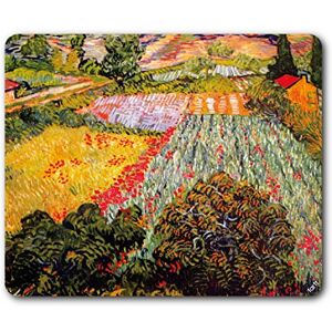 1art1 Vincent Van Gogh Champ De Coquelicots, 1889, Détail Tapis De Souris 23x19 cm - Publicité