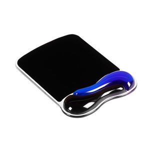 Kensington Tapis souris avec repose-poignet ergonomique noir/bleu
