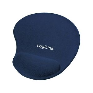 Logilink Repose-poignet à gel avec tapis de souris, bleu - Lot de 3 Rose