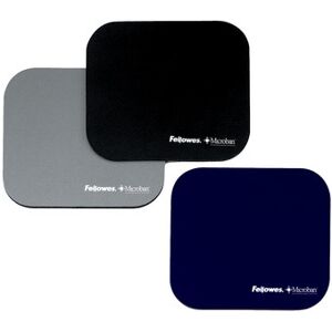 Fellowes tapis de souris Microban, en néoprène, bleu - Lot de 3