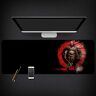 IGIRC Muismat God of War 900 x 400 mm muismat, snelheid gaming muismat, verlengde XXL grote muismat met 3 mm dikke basis, voor notebooks, pc, H