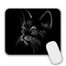 AOKSUNOVA Muismat Klein zwart muismat met motief 24 x 20 cm kat muismat met design