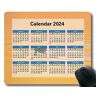 YENDOSTEEN Kalender 2023 jaar muismat met feestdagen, transfusie kleuren licht schoonheid stijl muismat 300* 250* 3 mm