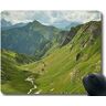 YENDOSTEEN Muismatten Aangepast, Mountain Peak Gras Muismatten 220x180x3 MM