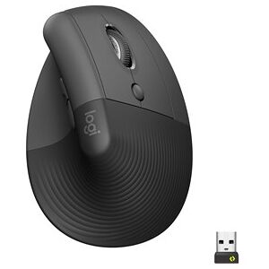 Logitech Lift Vertical Ergonomic Mouse - GRAPHITE / BLACK