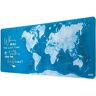 Grupo Erik World Map XXL Mouse Mat Desk Pad 31.5" x 13.78" Non-Slip Rubber Base Mouse Pad, Gaming Mouse Pad, Keyboard Mouse Mat World Map Desk Mat